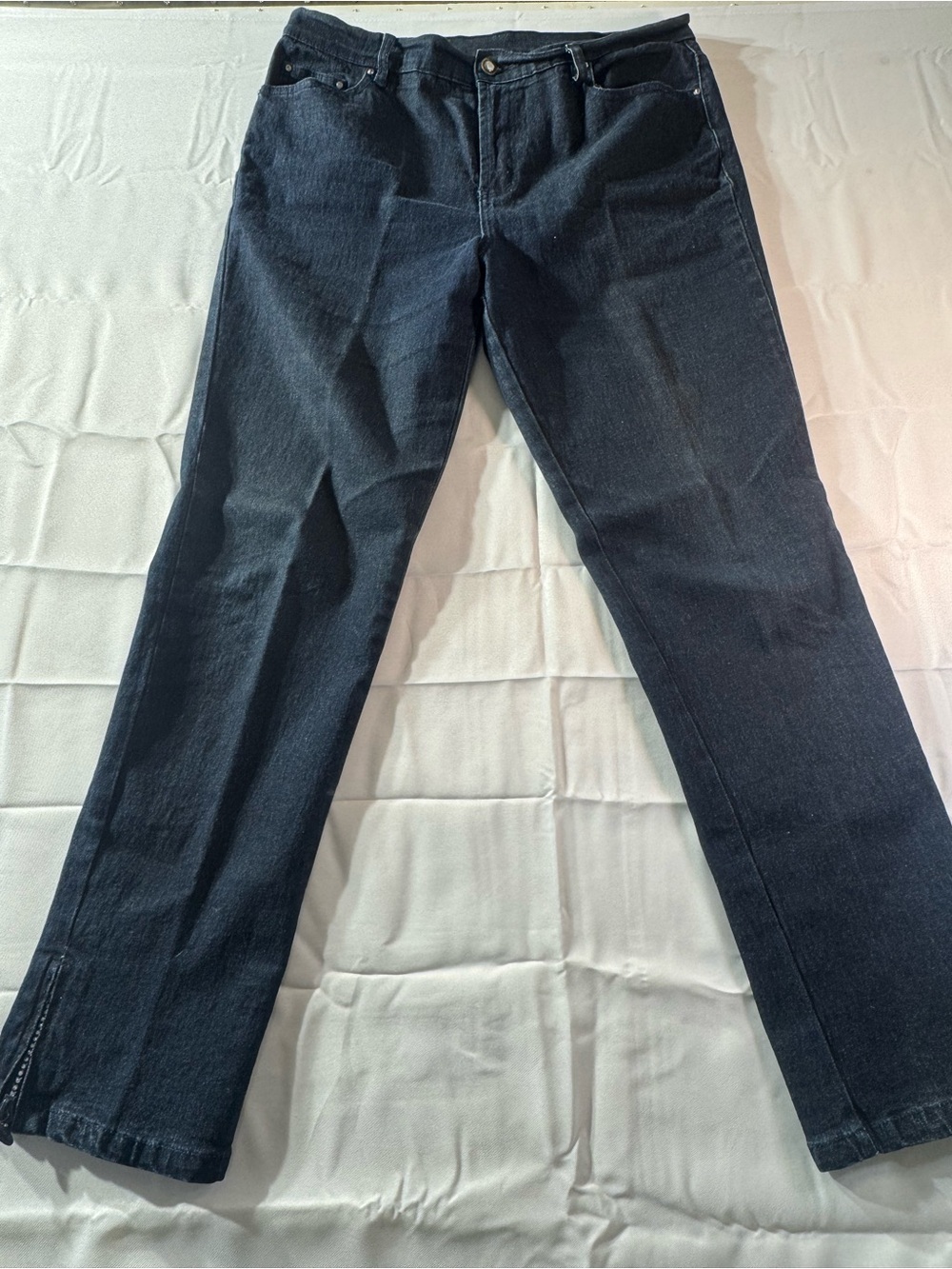 DG2 by Diane Gilman 12 Dark Wash Stretch Jeans - Picture 6 of 10